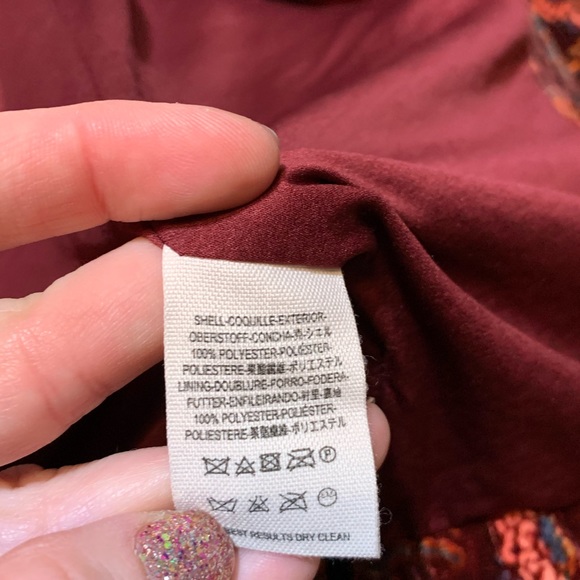 Free people crinkle velvet jacket blazer - Picture 6 of 8